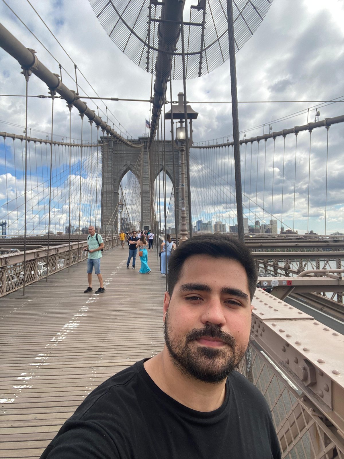 Felipe Rovaris em viagem