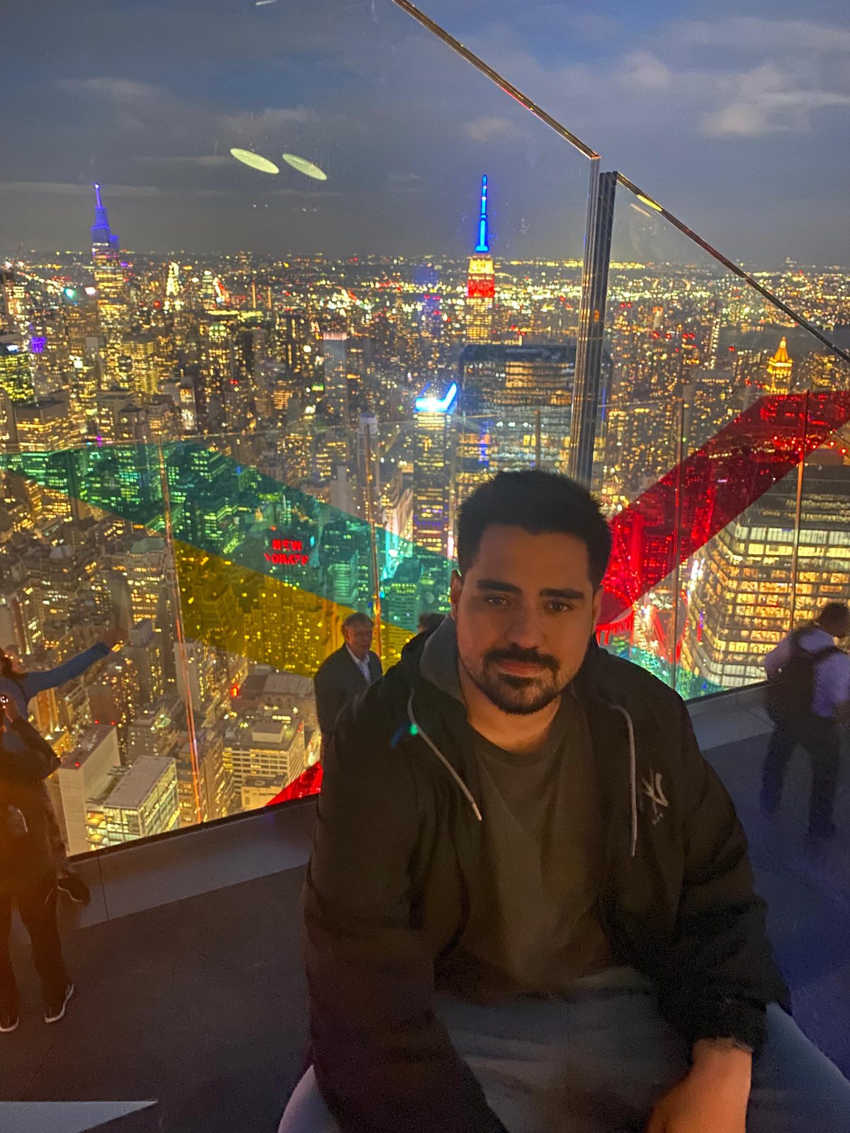 Felipe Rovaris em viagem