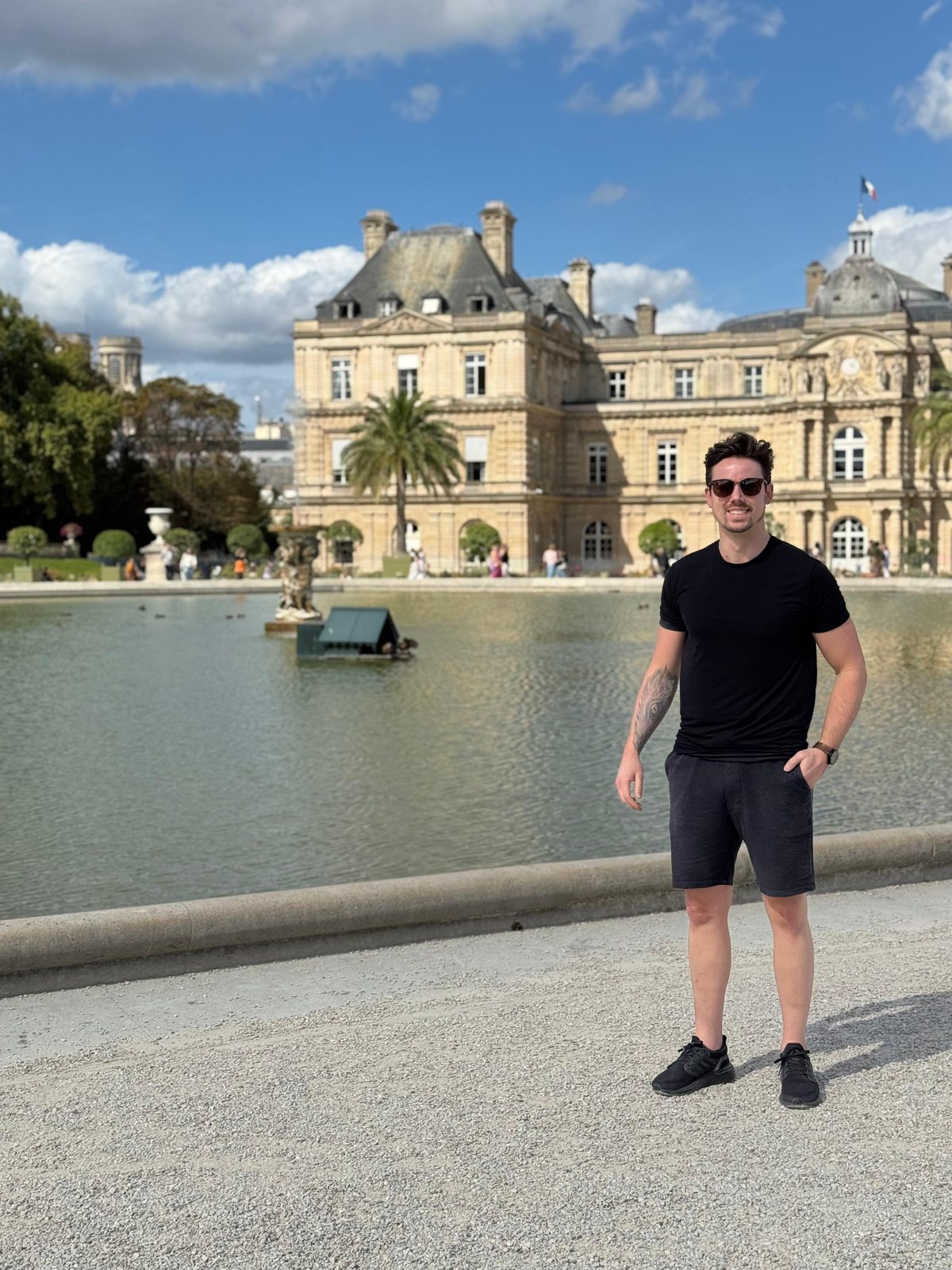 Jonas Frana em viagem