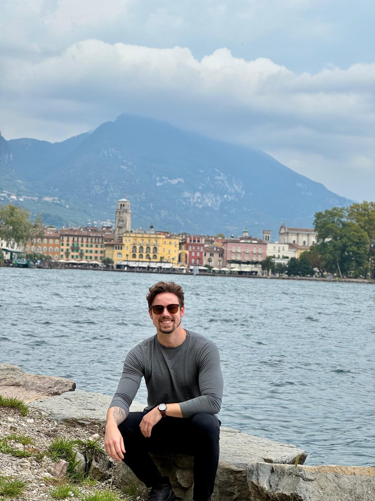 Jonas Frana em viagem
