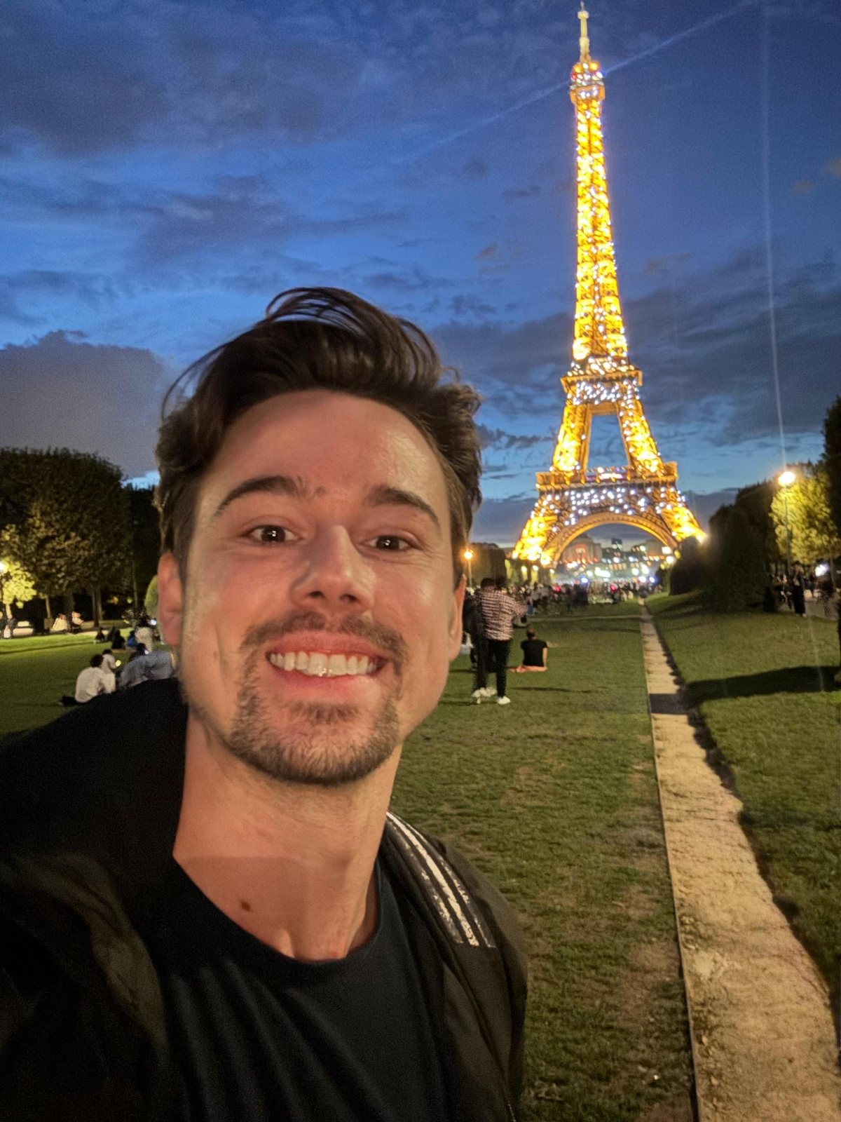 Jonas Frana em viagem