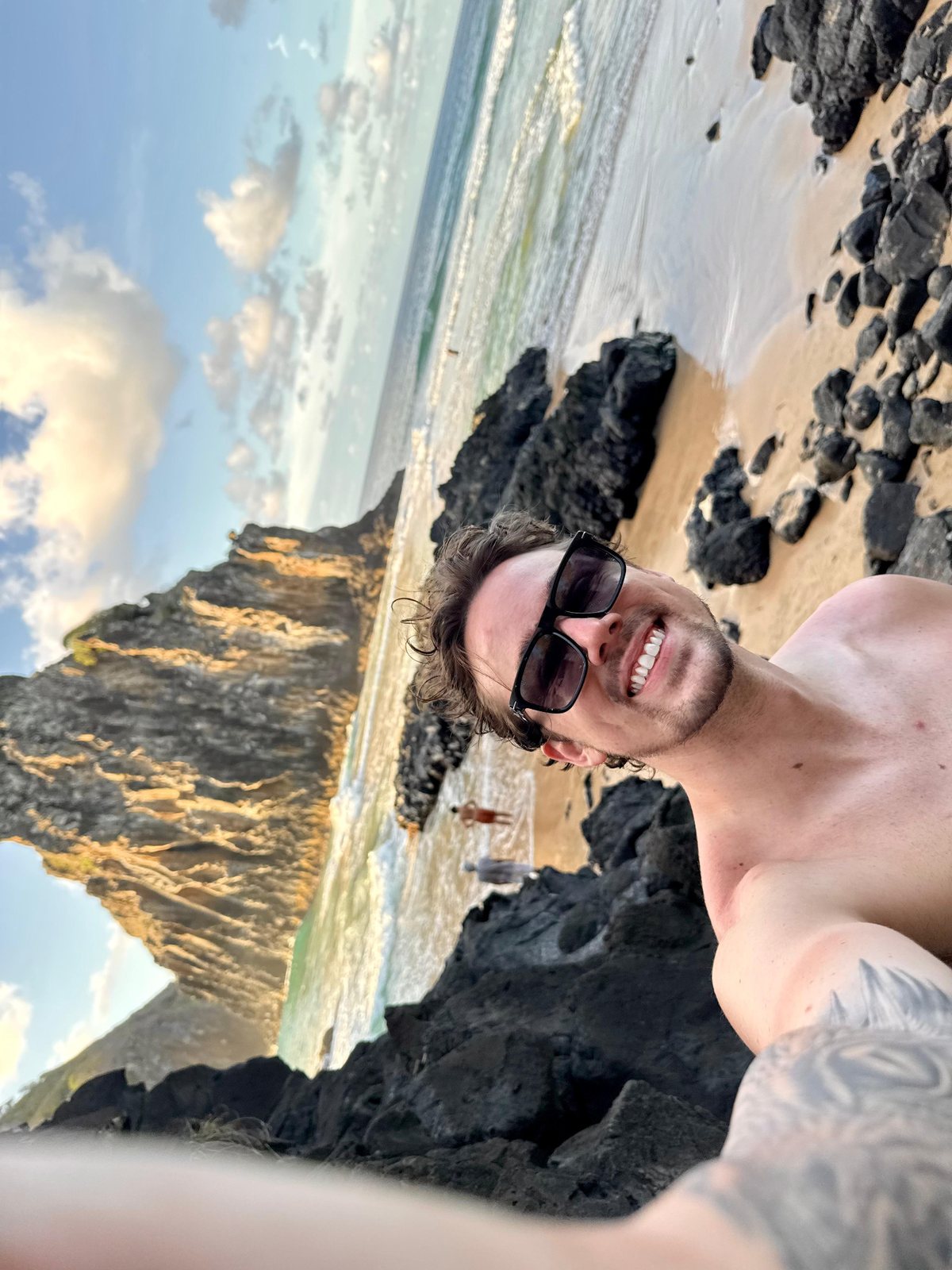 Jonas Frana em viagem